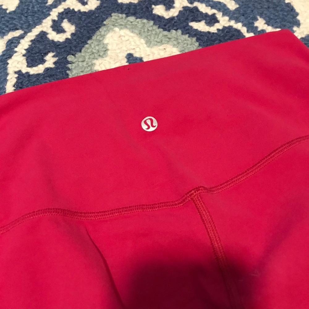 lululemon athletica Red Capris - Picture 5 of 8